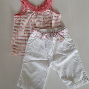 Janie and Jack tank top and pants